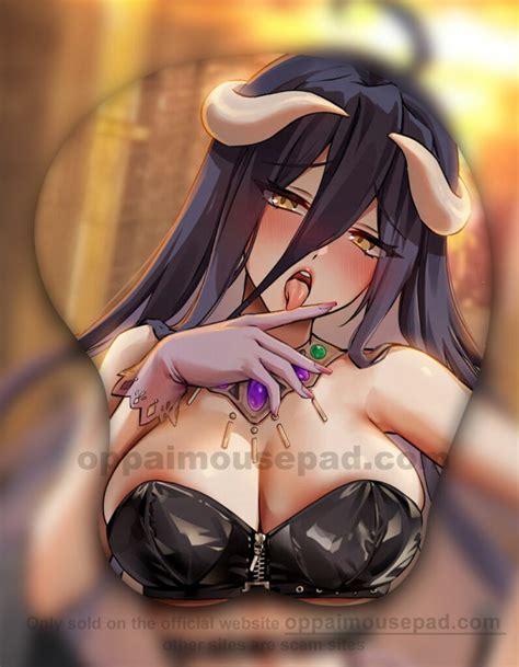 Overlord Albedo Boob Mouse Pad Oppai Mousepad
