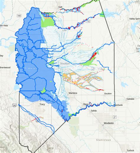 Interactive Flood Zone Map Showcases San Joaquin County Open Data