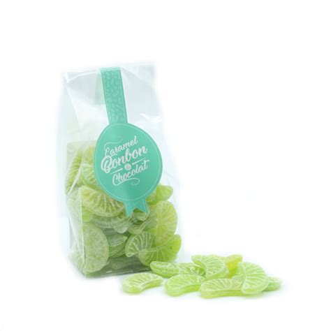 Sachet Bonbons Quartier De Pomme Verte G X Adg Diffusion Fr