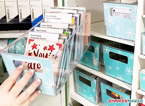 How To Organize Cricut Craft Supplies With A DreamBox Jennifer Maker