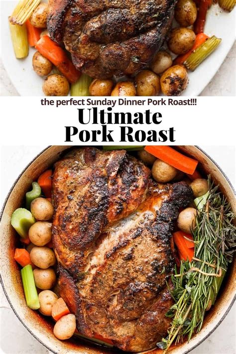 Pork Roast Recipe The Perfect Slow Roasted Sunday Pork Roast Recipe With Yummy Pork Gr Pork