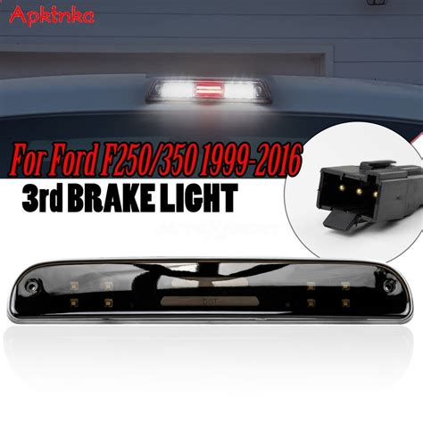 Rear LED Third High Mount Brake Stop Light Smoked Lamp For Ford Ranger