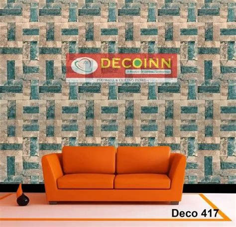 Plastic Rectangular Shape And Printed Pattern Pvc Wall Panel At Best