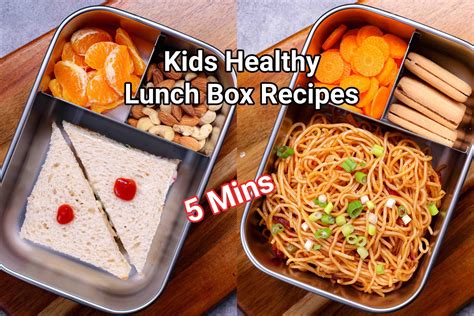 Kids Lunch Box Recipe Ideas Healthy Kids School Tiffin Box Recipes