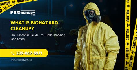 Biohazard Cleanup Essential Guide For Safety Understanding