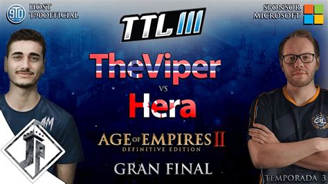 Titans League Hera Vs Theviper Gran Final Platinum Previa Con