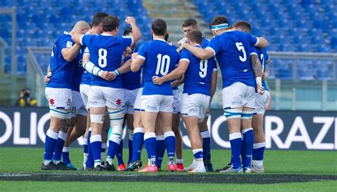 Sei Nazioni Ufficiale Il XV Azzurro Contro Il Galles Rugby Rai Sport