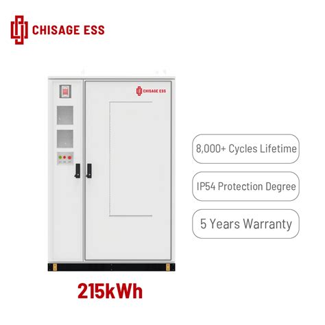 3phase 100kw 215kwh Hybrid Solar Inverter Ess All In One Solar Power