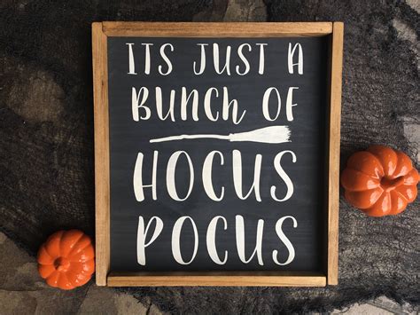 Hocus Pocus Sign Sanderson Sisters Halloween Hocus Pocus Decor