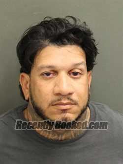 Recent Booking Mugshot For FELIX ZAMBRANA In Orange County Florida