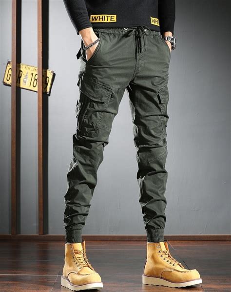 Tenue Professionnelle Pantalon Cargo Tactique Noir En Coton Pour Hommes