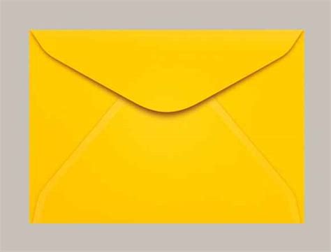 Envelope Amarelo Embalagem Ideal