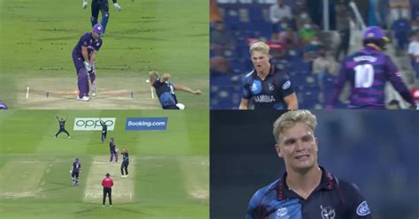 T20 World Cup 2021 Watch Namibia S Ruben Trumpelmann Takes 3 Wickets