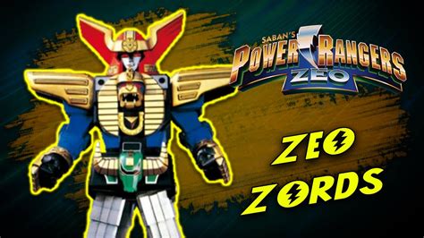 The Full Story Of The Zeo Zords Power Rangers Explained Youtube