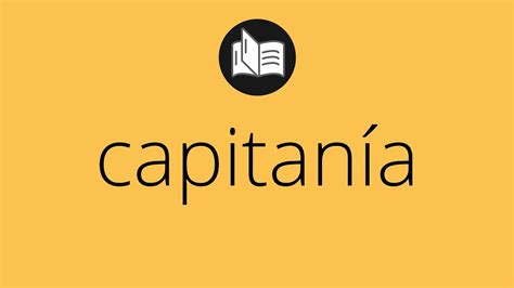 Que Significa Capitan A Capitan A Significado Capitan A Definici N