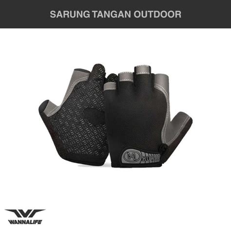 Jual Sarung Tangan Gloves Olahraga Gym Fitness Sepeda Gunung Half