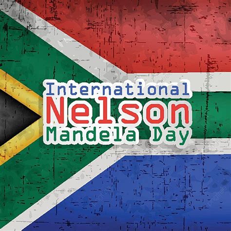 Illustration Of International Nelson Mandela Day Background Shield