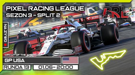 Pixel Racing League GP USA Runda 𝟭𝟯 Sezon 𝟑 Split 𝟐 YouTube