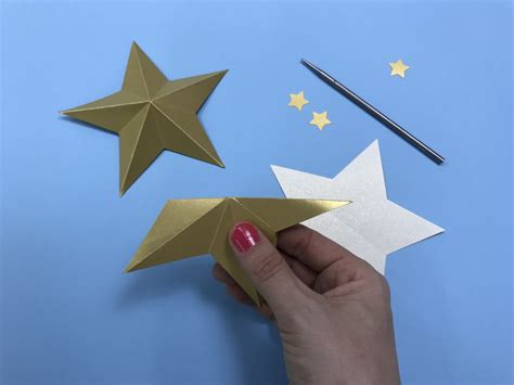 Decoración navideña cómo hacer estrellas de papel en 3D Para Ti