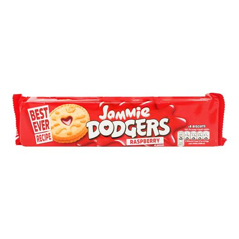 Burtons Jammie Dodgers Raspberry 140g Blightys British Store