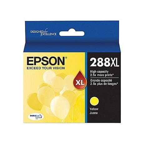 Epson 288XL Yellow High Yield Genuine Ink Cartridge Ink Depot