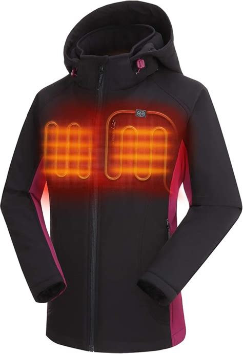 Amazon Ororo Women S Slim Fit Heated Jacket With Battery Pack