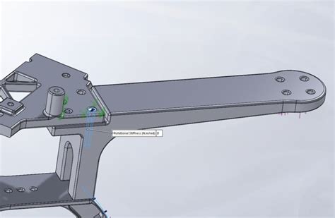 Singularity At Pin Connection Finite Element Analysis Fea