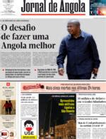 Capa Jornal De Angola De