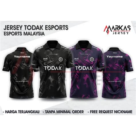 Jual JERSEY BAJU KAOS TODAK ESPORTS NEW 2024 MPL MALAYSIA SEASON 13