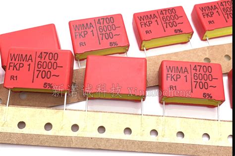 Condensador De Frecuencia De Audio 5 Piezas Nuevo FKP1Y014706B WIMA