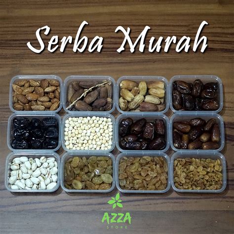 Jual Kurma Kismis Kacang Arab Aneka Varian Kemasan Minipack Icip Icip