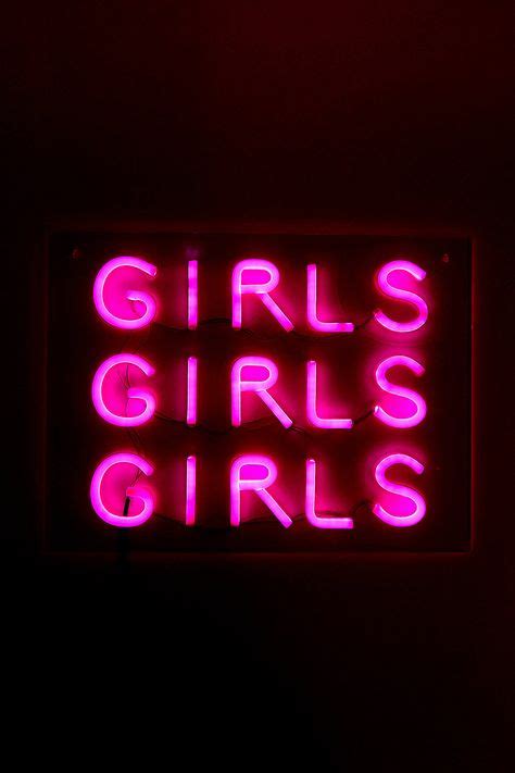 Girls Neon Wall Light In 2020 Pink Neon Lights Neon Wallpaper Neon Lighting