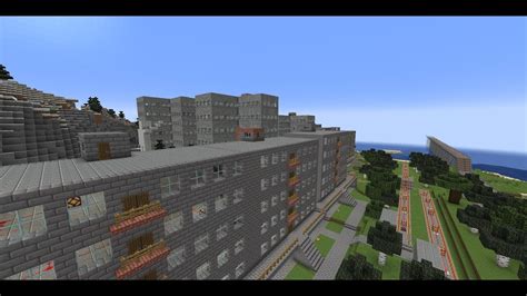 Ride To Suburb With Commie Blocks Minecraft Timelapse Youtube