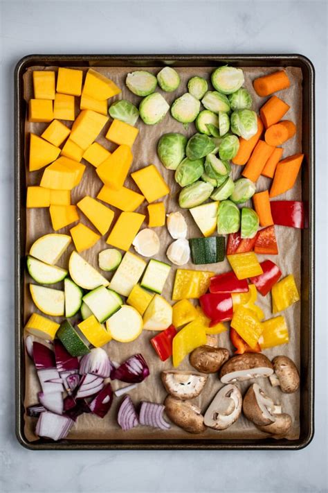 Oven Roasted Vegetables • Dishing Delish