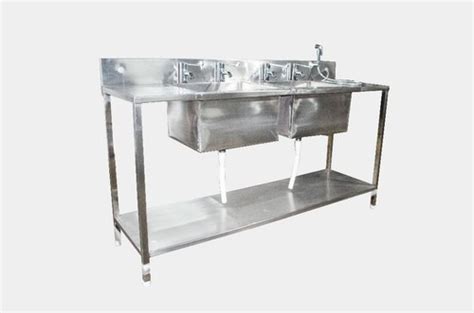 Stainless Steel Surgical Scrub Sink Double At Rs In Howrah Id