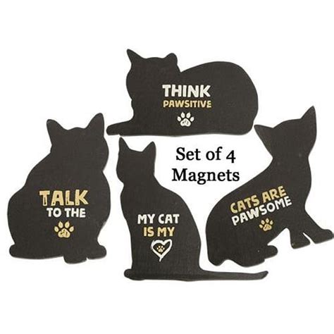 4set Cat Magnets