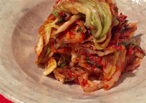 Recipe Tasty Vegan Kimchi