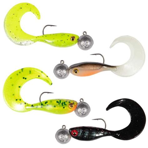 FOX RAGE Ultra UV Micro Grub Tail Loaded Gr 4 4cm Mixed 4Stk 6 48