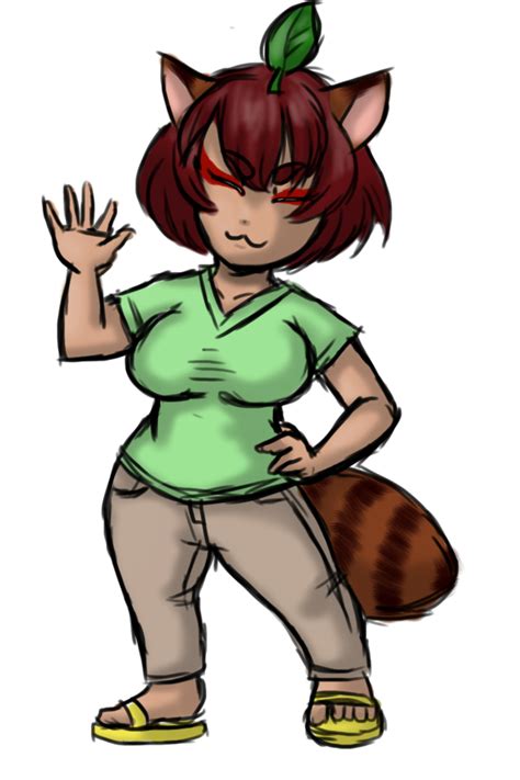 Tanuki Girl By Lurkingtyger On Deviantart