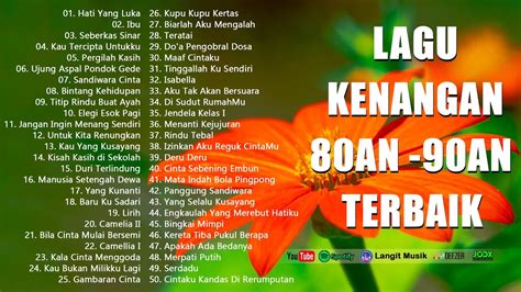 Lagu Lawas Penuh Kenangan 50 Top Lagu Lawas 80an 90an Terpopuler