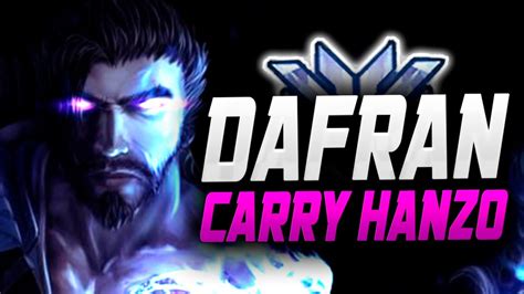 Dafran Dps Main Hanzo Gameplay Overwatch Season Top Youtube