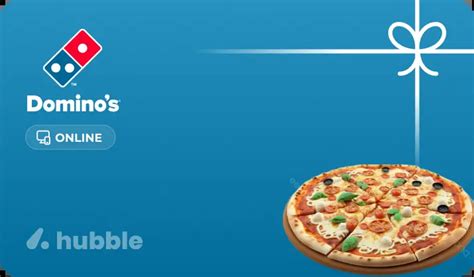 Dominos T Card 11 Flat Off Hubble Money