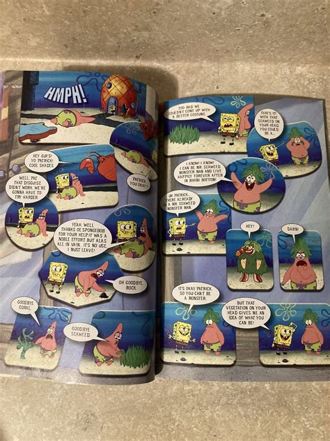 Spongebob Squarepants Mistaken Identity Cine Manga Tokyopop Book