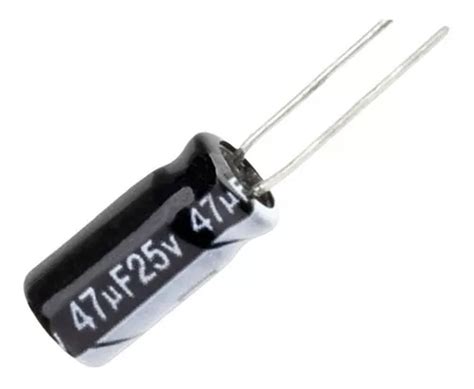 Condensador Filtro Capacitor 25v 47uf Electrolitico Mercadolibre