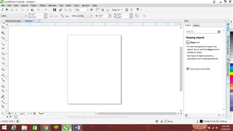 Mengenal Corel Draw X7 Serta Fungsi Toolboxnya ~ Ferdy Armstrong Blog