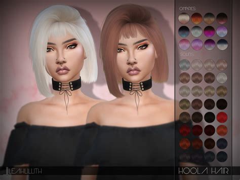 Sims 4 CC S The Best LeahLillith Hoola Hair