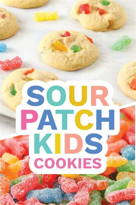 Sour Patch Kids Cookies