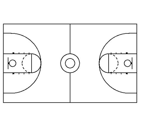 Descubrir 52 Imagen Cómo Dibujar Una Cancha De Basquetbol Con Sus Medidas Abzlocalmx