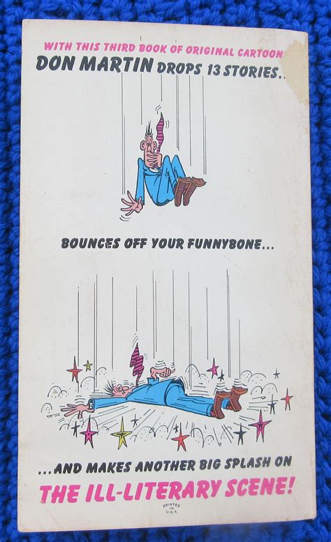 Mad S Maddest Artist Don Martin Drops 13 Stories Paperback Etsy