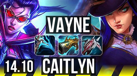 VAYNE Lulu Vs CAITLYN Senna ADC 10k Comeback Legendary EUW